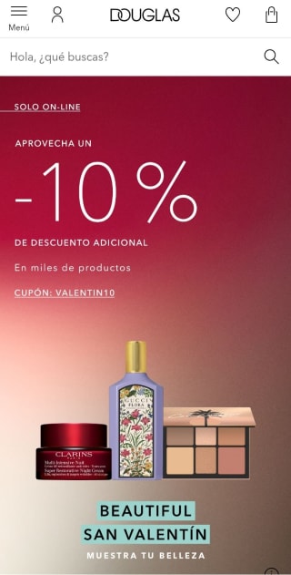 -10% de Descuento Adicional en Douglas.