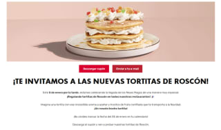 Gratis tortitas de Roscón en Vips