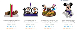 Tot 40% korting op geselecteerde Disney items in de Disney Store