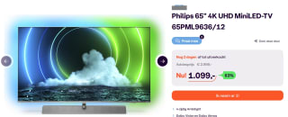 Philips 65PML9636/12 LED TV voor €1.099 bij Ibood