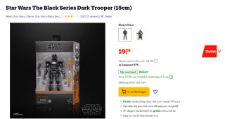 Star Wars The Black Series Dark Trooper Deluxe (15cm) voor €19,29 bij Bol.com