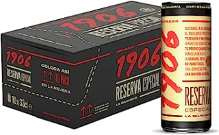 Cerveza 1906 Reserva Especial 5 Paquete de 10 latas de 33cl por 35,80€