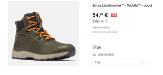 Botas de Hombre Columbia Landroamer Explorer Waterproof NB por 54.99€