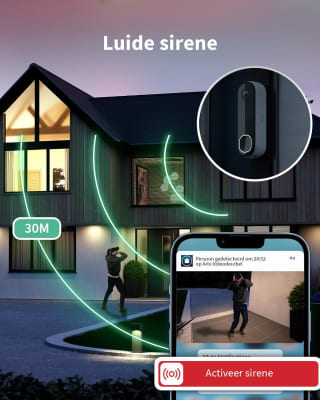 Arlo 2K draadloze video deurbel voor €100,24 bij Amazon