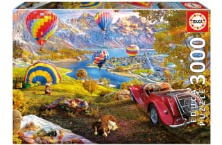 Puzzle El Valle de los Globos aerostáticos Educa 3000 Piezas por 21,56€