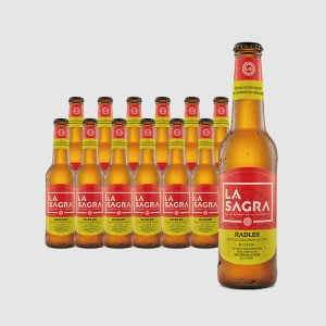 La Sagra Radler - Cerveza con limón Caja con 12 botellas por 14,71€