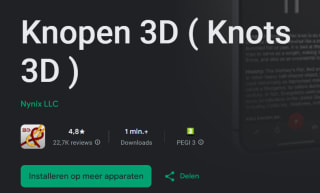 Knopen 3D ( Knots 3D ) gratis voor Android