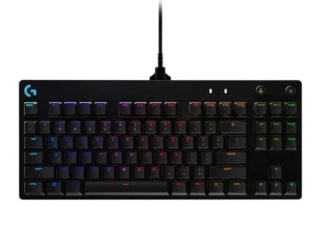 Teclado Mecánico TKL Gaming RGB Switch GX Blue con Clic Perceptible Logitech G PRO por 89.99€