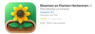 Bloemen en Planten Herkennen Lifetime abonnement gratis voor IOS