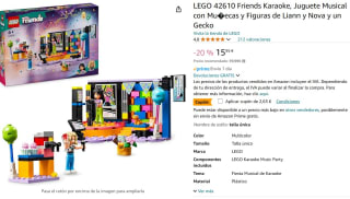 Set Lego Juego De Construcción Fiesta Musical De Karaoke por 13,32€