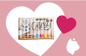 Snacks Catessy con pedido superior 59€ gratis en Zooplus