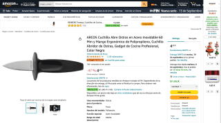 ARCOS Cuchillo Abre Ostras por 4,20€