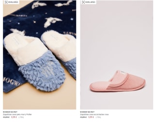 Zapatillas casa Harry Potter mujer por 5,39€ mas modelos descripción