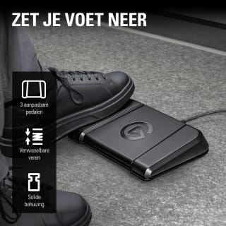 Elgato - Stream Deck Pedal - Zwart voor €59,90 bij Amazon