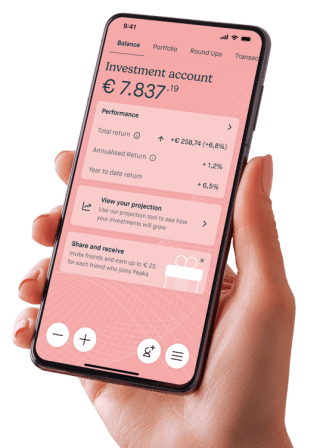 €10 starttegoed om te beleggen bij Peaks