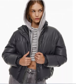 Cazadora acolchada efecto piel para Mujer por 9.99€