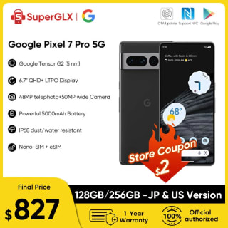 Smartphone da Google, modelo Pixel 7 Pro de 128GB - R$ 4.638,10