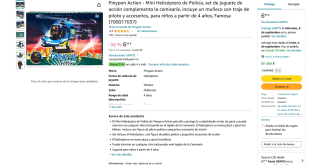 Pinypon Action Mini Helicóptero Policial por 6,95€