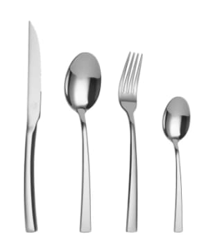 Mr.Spoon Serie Montaña Juego 24 piezas Cubiertos por 13,51€