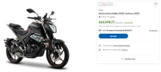 Motocicleta Italika 250Z 2025 por $36,647 | Sam's Club (18 MSI)