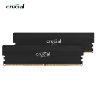 Mémoire RAM Crucial Pro DDR5 32Go (2x16Go) 6000MHz CL36 à 84,69€