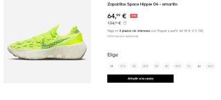 Zapatillas Nike Space Hippie 04 por 64.99€