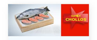 Salmón noruego entero a 9,49€/Kg.