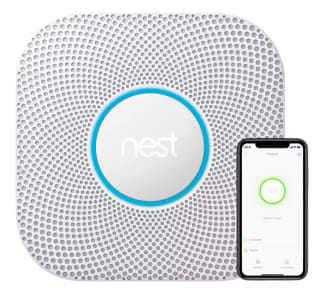 Google Nest Protect v2 Rook- & CO-alarm voor €79,95 bij iBOod