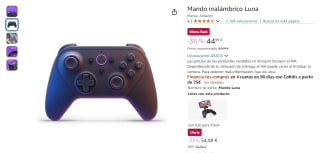 Mando inalámbrico Luna por 39,99€