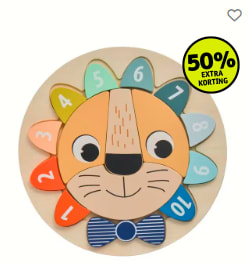 Playing Kids houten speelgoed met 50% extra kassakorting bij Kruidvat