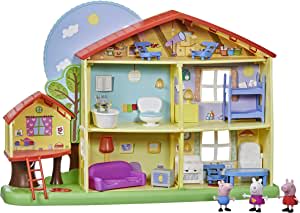 Peppa Pig Peppa's Speelhuis, van Opstaan tot naar Bed Gaan voor €53,55 bij Amazon
