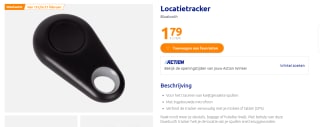 Locatie Tracker voor €1,79 bij Action