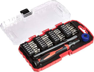 Amazon Basics Juego de destornillador y puntas de precisión, 51 Unidades por 10,89€