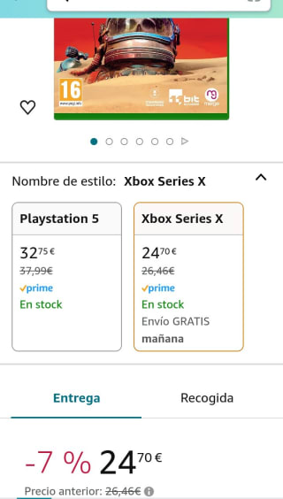 The invincible Xbox Series X por 22,99€.