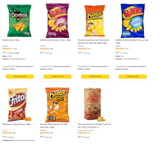 Ahorra 5€ gastando 15 en snacks