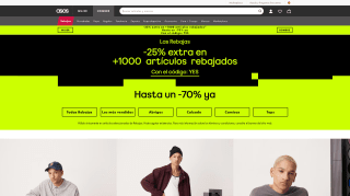 Descuento adicional 25% en Asos