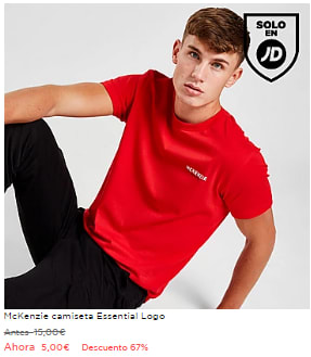 Hasta 75% dto en JD Sports