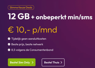 Youfone 10 GB + Onbeperkt bellen vanaf 10 euro per maand