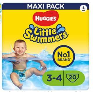 Bañadores desechables, talla 3-4 , 20 unidades marca Huggies Little Swimmers por 4,64€