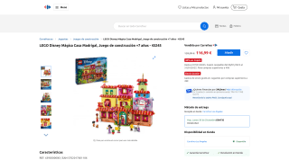 LEGO Disney Mágica Casa Madrigal Juego de construcción +7 años 43245 por 116,99€