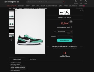Zapatillas Nike Waffle One por solo 25,80€