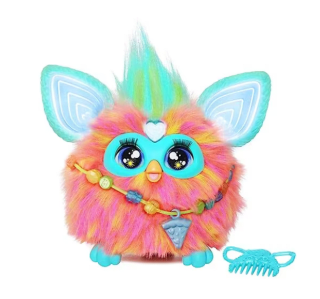 Juguete Hasbro Furby Interactivo de Color Coral Activado por Voz con 15 Accesorios por 50,79€