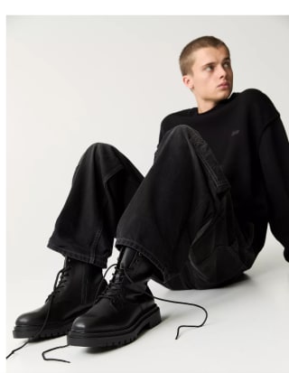 Botas acordonadas piel por tan sólo 19,99€