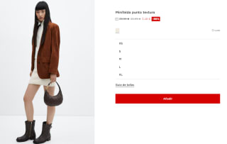 Minifalda punto textura para Mujer por 3.49€