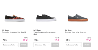 Dc Shoes calzado desde solo 17€ para hombre y mujer