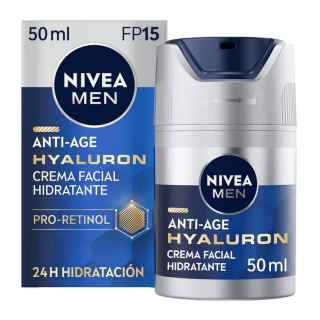 NIVEA MEN Hyaluron Crema Hidratante Antiedad FP15 por 8,08€