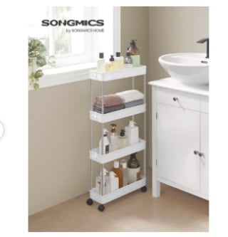 Desserte de cuisine Songmics à 4 niveaux à 12,99€