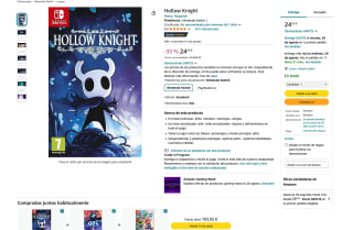 Hollow Knight para Nintendo Switch por solo 24,55€