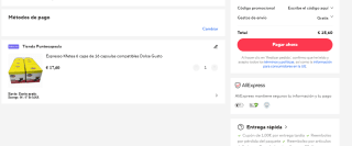 Espresso Kfetea 96 Cápsulas compatibles Dolce Gusto Por 15,60€