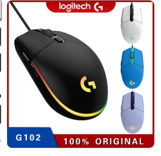 Logitech-ratón Gaming G102 USB tipo A, accesorio Original por 8,94€ (2,44€ usuario nuevo)